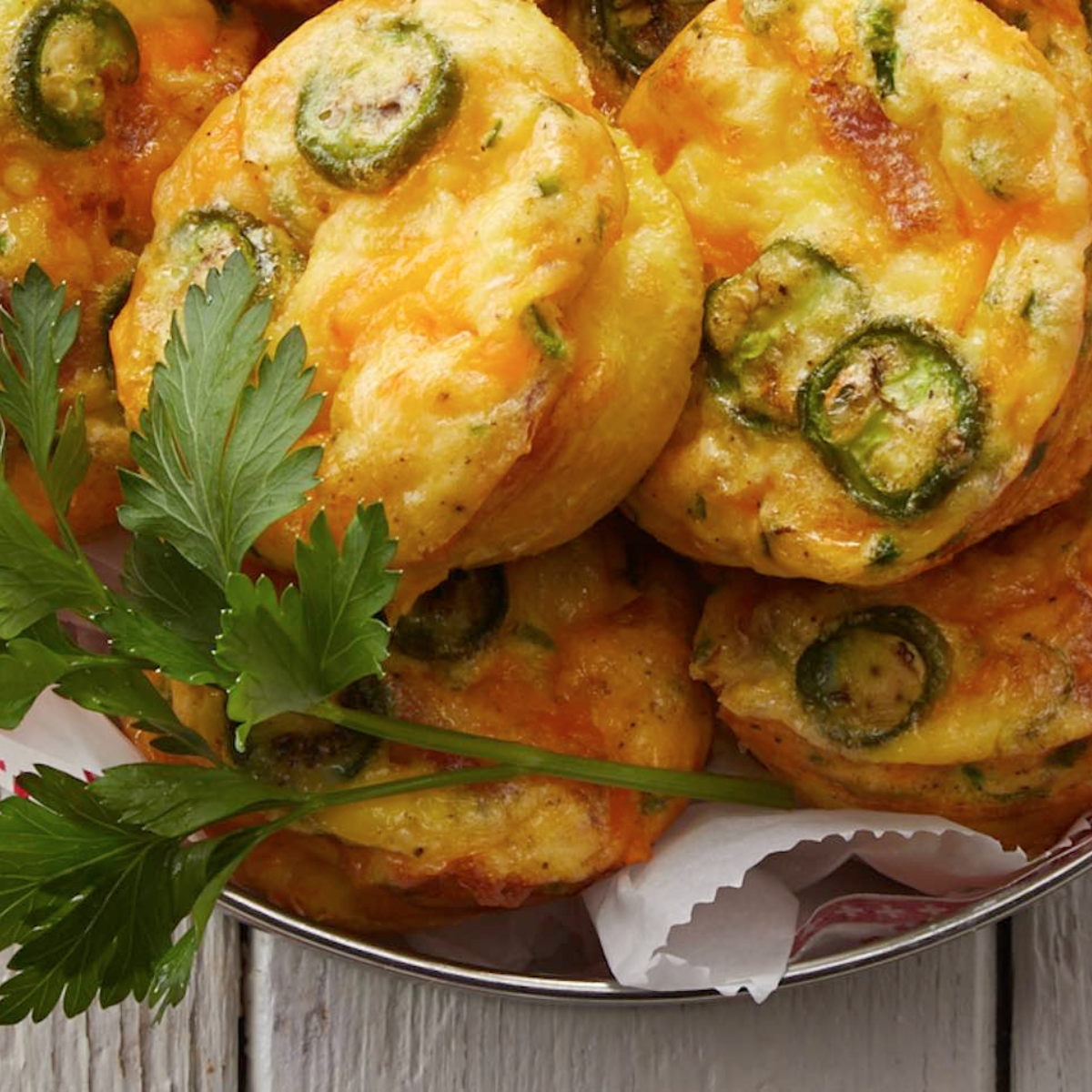 Cheesy Jalapeno Egg Muffins Rosemary Farm