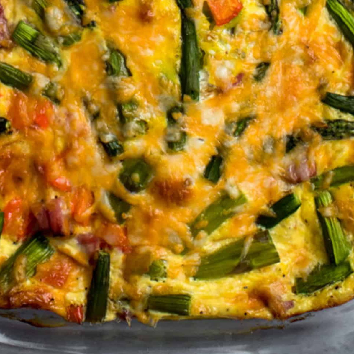 Asparagus Egg Strata | Rosemary Farm