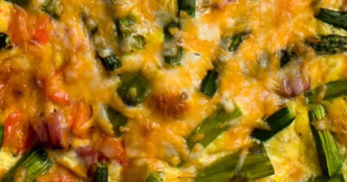 Spring Pea Strata Asparagus Egg Strata | Rosemary Farm