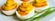 Barbeque deviled eggs