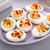 Seasonal deviled eggs