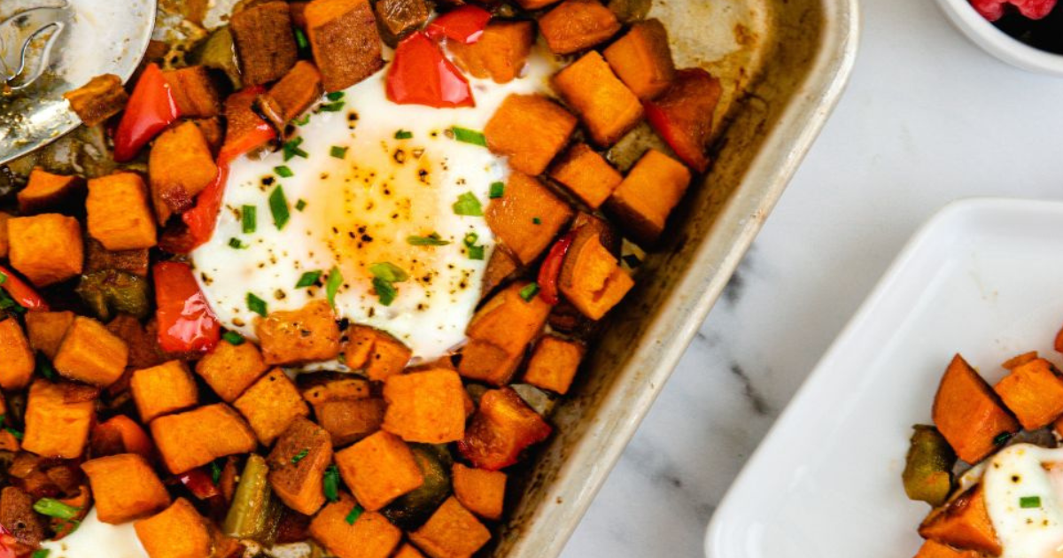 Sweet Potato & Egg Hash | Rosemary Farm